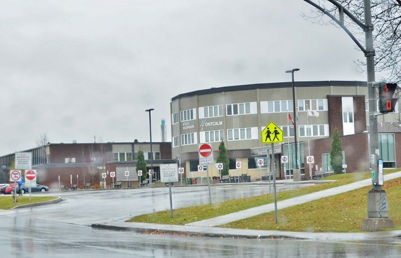 Incendie à l’école Mitchell-Montcalm de Sherbrooke